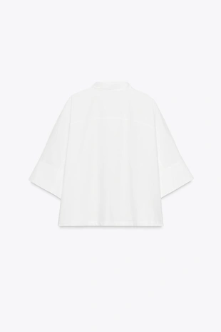 Рубашка из поплина — ZW COLLECTION- Заказать в России