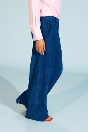 Багги из ограниченной коллекции из замши и кожи- Заказать в России