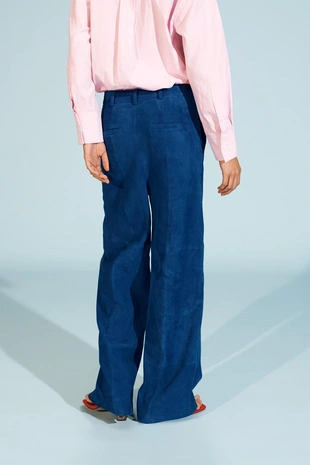 Багги из ограниченной коллекции из замши и кожи- Заказать в России