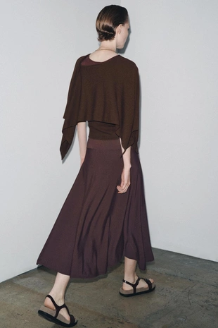 Трикотажный топ-накидка- Заказать в России