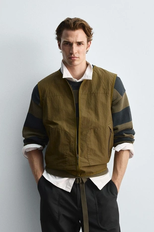 Купить Zara Технический жилет лимитированной серии