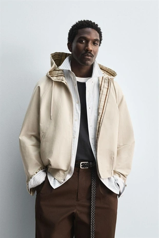 Двусторонняя куртка в клетку- Заказать в России