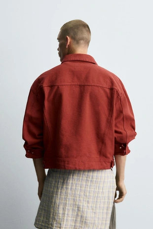 Укороченная куртка- Заказать в России