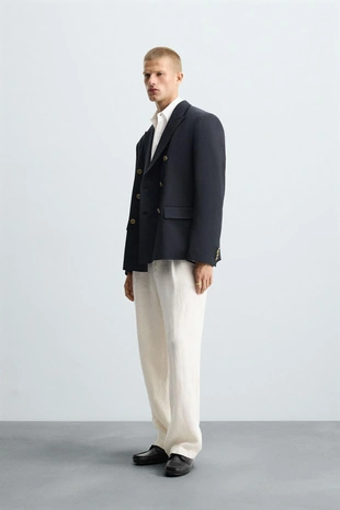 Двубортный блейзер- Заказать в России