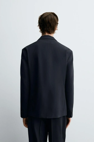 Двубортный блейзер в полоску- Заказать в России