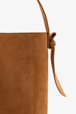 Сумка SHOPPER из замши LIMITED EDITION- Заказать в России