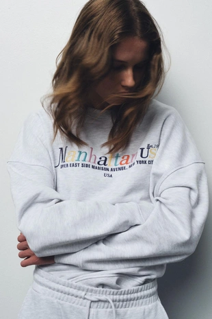 Толстовка в стиле преппи- Заказать в России