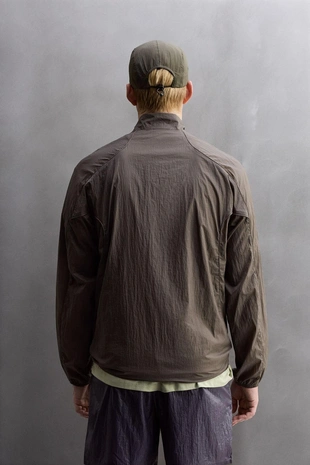 Brown | 1732/300/700 - Zara Легкая куртка из высокотехнологичной ткани