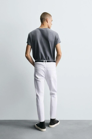 White | 0840/377/250 - Zara Джинсы SKINNY FIT с разрезами