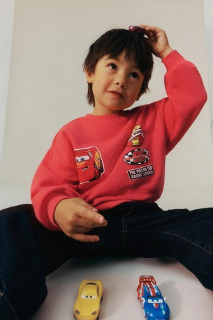 Худи в полоску с принтом «молния» ©- Заказать в России