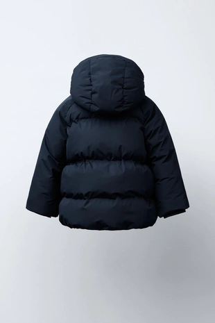Стеганая куртка WATER REPELLENT с капюшоном- Заказать в России