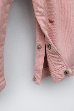 Комбинезон из твила с вышивкой «цветы»- Заказать в России