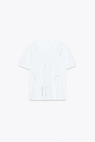 Футболка с лентами- Заказать в России