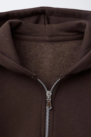 Базовая толстовка на молнии- Заказать в России