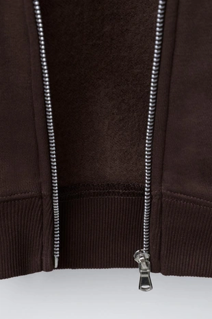 Базовая толстовка на молнии- Заказать в России