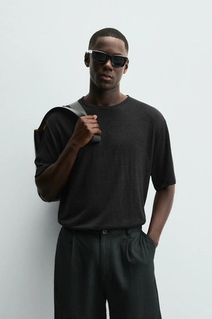 Футболка из конопли и вискозы- Заказать в России