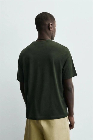 Футболка с мерсеризованной отделкой- Заказать в России