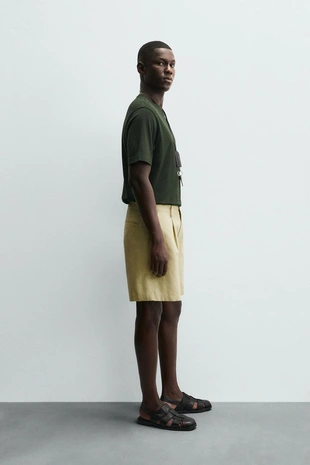 Футболка с мерсеризованной отделкой- Заказать в России