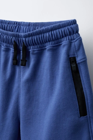 Light mauve | 3854/780/619 - Zara Спортивные шорты-бермуды с карманами