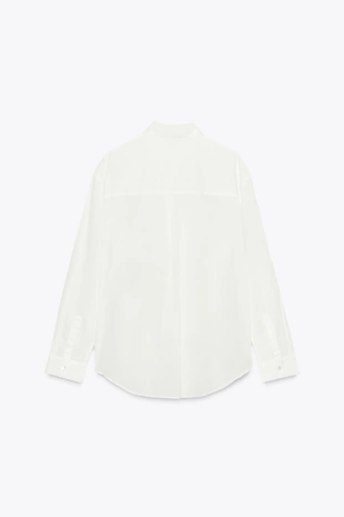 Рубашка с вышивкой — ZW COLLECTION- Заказать в России