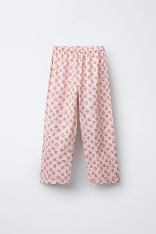 6-14 лет/пижама: рубашка и брюки с цветочным принтом- Заказать в России