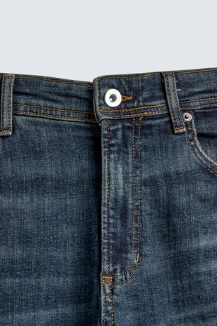 Blue | 6045/340/407 - Zara Укороченные джинсы SKINNY