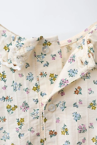 Боди с цветочным текстурным рисунком- Заказать в России