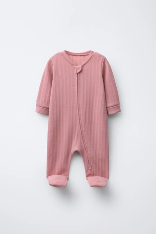 Купить Zara TWO-PACK OF FLORAL CONVERTIBLE FOOTED SLEEPSUITS