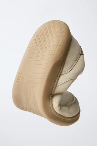Sand Brown | 4424/630/107 - Zara Кроссовки BAREFOOT из спилка
