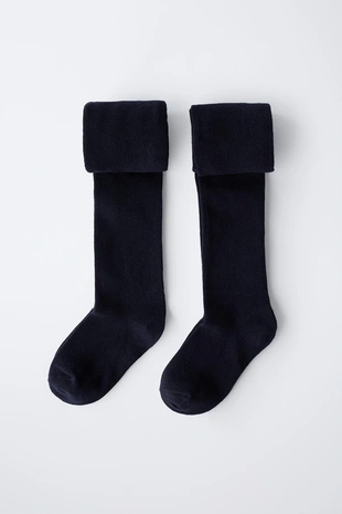 Набор из двух однотонных колготок- Заказать в России