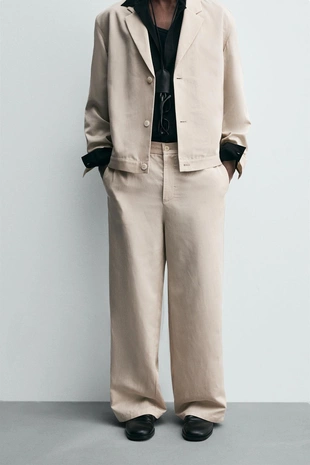 Купить Zara Брюки RELAXED FIT