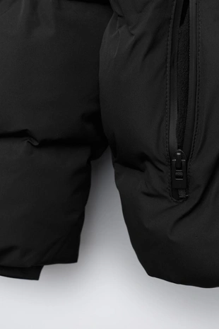 Стеганое пальто с нашивкой WATER REPELLENT- Заказать в России