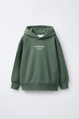 Купить Zara Комплект из толстовки и брюк-джоггеров с текстом