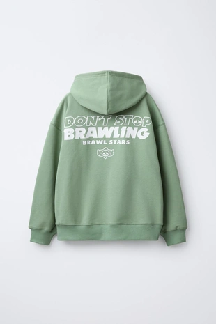 Купить Zara Толстовка с капюшоном BRAWL STARS © SUPERCELL OY
