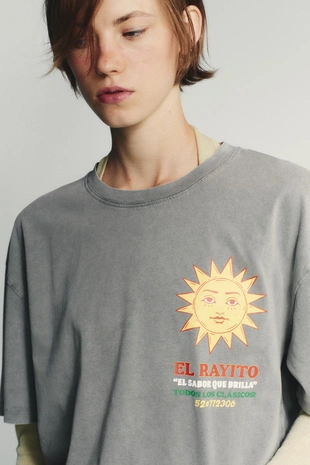 Футболка с текстовым принтом- Заказать в России