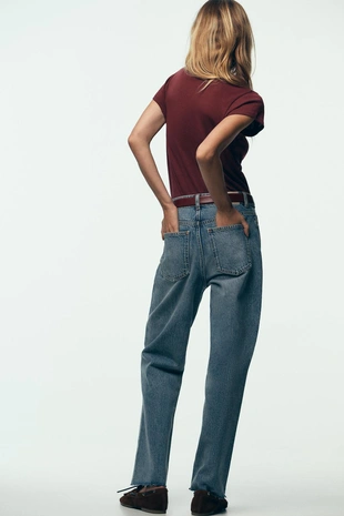 Футболка в стиле рустик с короткими рукавами- Заказать в России