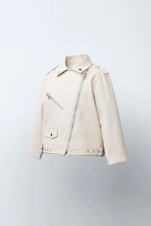 Куртка из искусственной кожи- Заказать в России