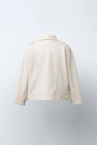 Куртка из искусственной кожи- Заказать в России