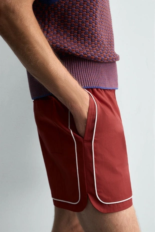 Шорты с ярким контрастом- Заказать в России