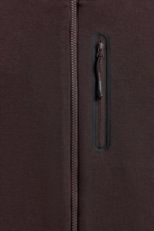 Burgundy | 8574/329/681 - Zara Техническая толстовка с капюшоном на молнии