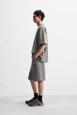 Бермуды спортивные свободного кроя- Заказать в России