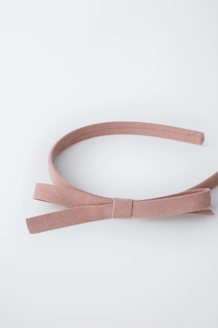 Тонкий ободок с бантиком- Заказать в России