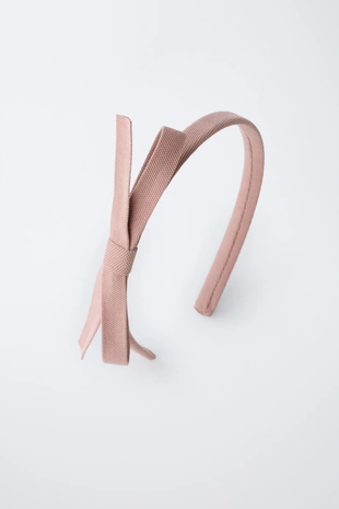 Тонкий ободок с бантиком- Заказать в России