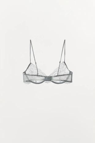 Кружевной бюстгальтер на косточках- Заказать в России