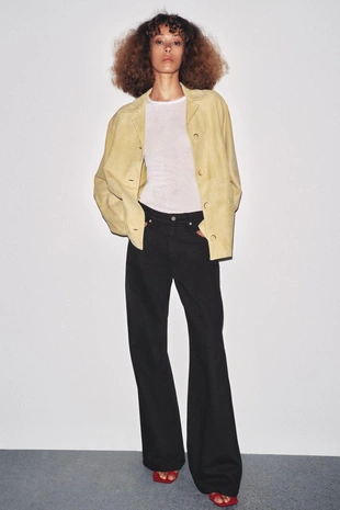 Джинсы WIDE-LEG с низкой посадкой — ZW COLLECTION- Заказать в России