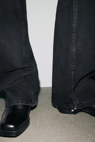 Прямые джинсы TRF с низкой посадкой- Заказать в России