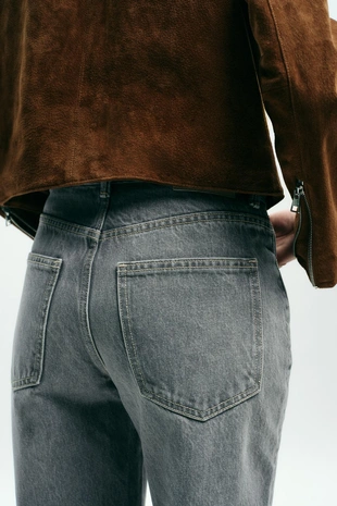 Джинсы Z1975 REGULAR FIT с высокой посадкой и ремнем- Заказать в России