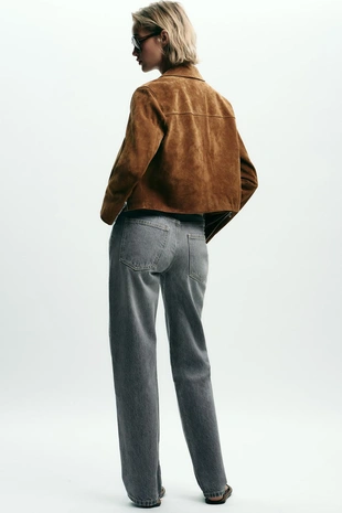 Джинсы Z1975 REGULAR FIT с высокой посадкой и ремнем- Заказать в России