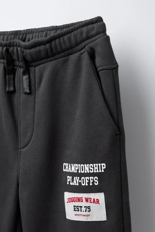 Брюки-джоггеры из мягкой ткани- Заказать в России