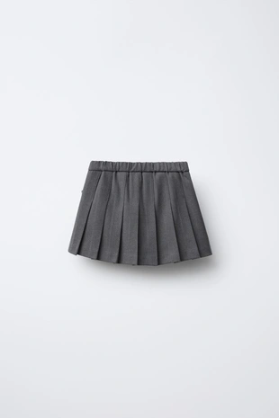 Купить Zara Юбка-шорты со складками и бантами